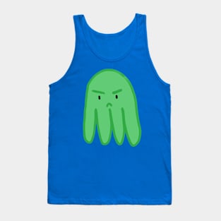 Grumpy Octo - sour green Tank Top